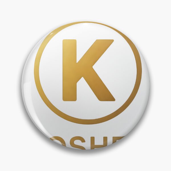 Item preview, Gold Kosher Certification Badge Logo Vector Jewish Food Symbol Isolated designed and sold by Creative88Art.