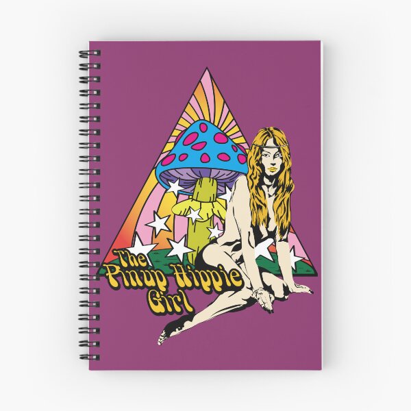 Item preview, The Pinup Hippie Girl  designed and sold by teikyoutshop.