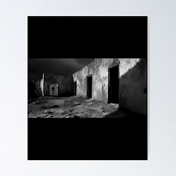 Item preview, Dark Liminal Space Creepy Stairs designed and sold by hwmllphwt65.