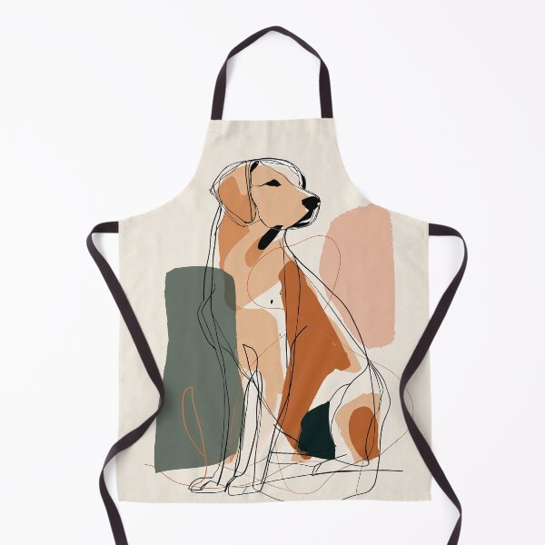 Item preview, Minimalist Labrador retriever Line Art designed and sold by lautir.