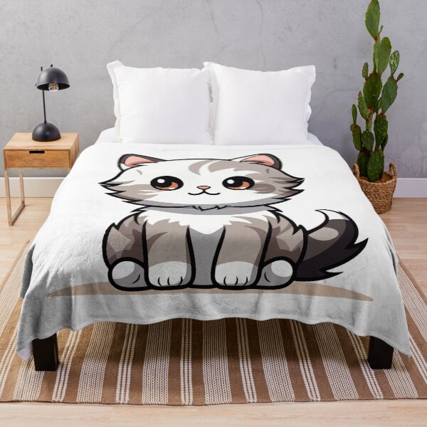 Item preview, Kawaii Cat – Adorable and Cute Feline designed and sold by Infinite Art.