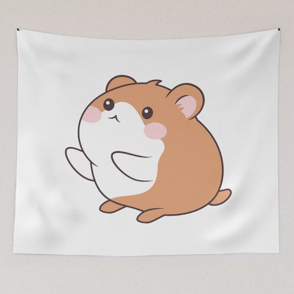 Item preview, Kawaii Hamster – Cute Furry Pet designed and sold by Infinite Art.