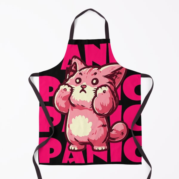 Item preview, Cute Panic Cat Cartoon | Funny Kawaii Cat Graphic T-Shirt designed and sold by UniqueDesign751.