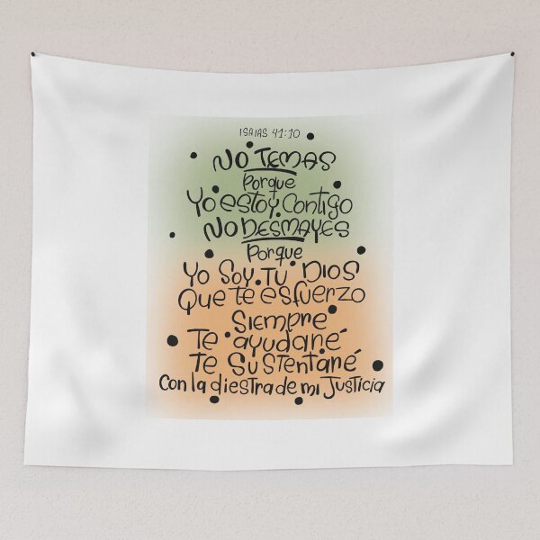 Item preview, Do Not Fear – Isaiah 41:10 Christian Design designed and sold by Infinite Art.