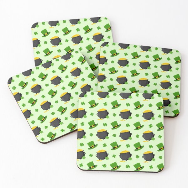 Item preview, Lucky Charms & Leprechaun Gold: Festive St. Patrick's Day Pattern designed and sold by AllaMashycheva.