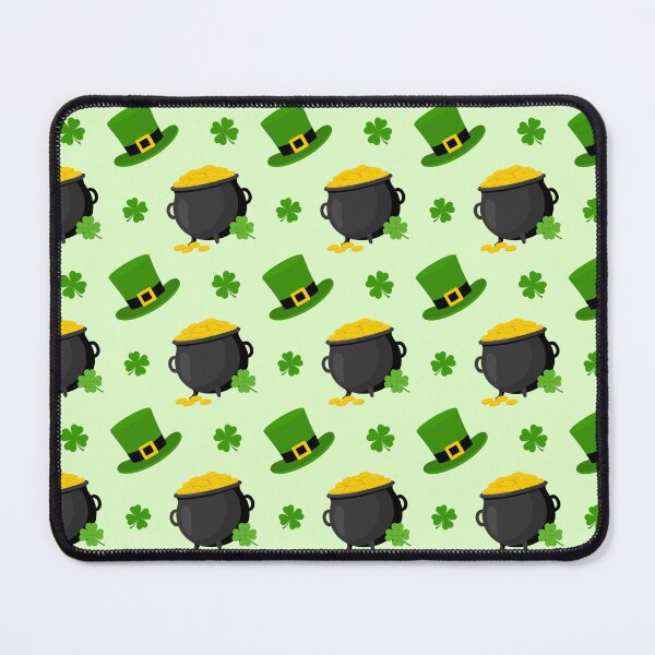 Item preview, Lucky Charms & Leprechaun Gold: Festive St. Patrick's Day Pattern designed and sold by AllaMashycheva.