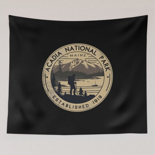 Item preview, Acadia National Park - Maine  designed and sold by GoodOldVintage.