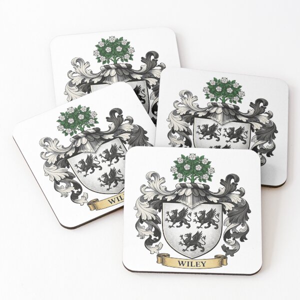 Item preview, The Wiley Family Coat of Arms designed and sold by BagTown Clans.