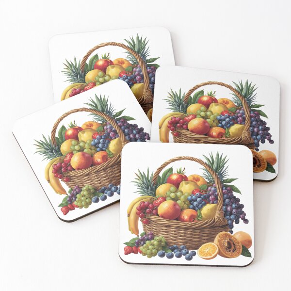 Item preview, Garden Fruits Basket Sticker, Fresh Farm Produce, Garden Magnets   designed and sold by colorleafz.