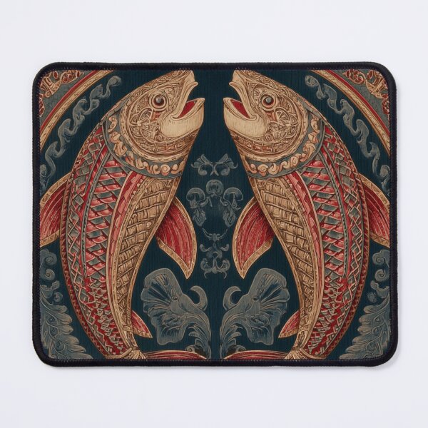 Item preview, New Zealand Māori Paua Pattern Koru Design 855 designed and sold by GrinGalore.