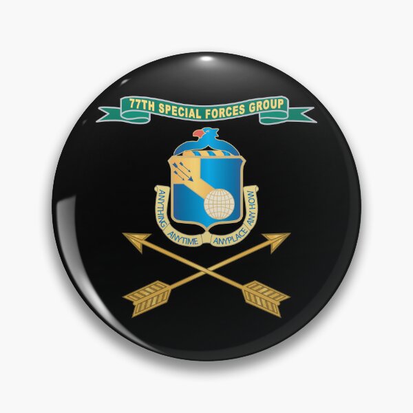 Item preview, Army - 77th Special Forces Group - DUI - Ribbon - Br X 300 designed and sold by Military Insignia Products.