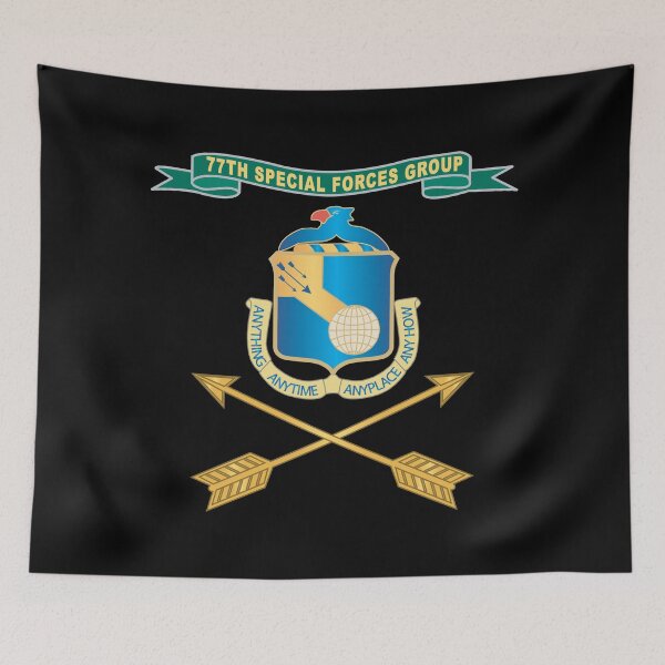 Item preview, Army - 77th Special Forces Group - DUI - Ribbon - Br X 300 designed and sold by Military Insignia Products.