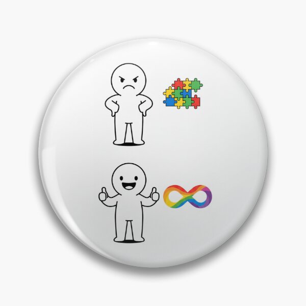 Item preview, Infinity Over Puzzles: Choosing the Right Autism Symbol designed and sold by The Voice Of Awareness.