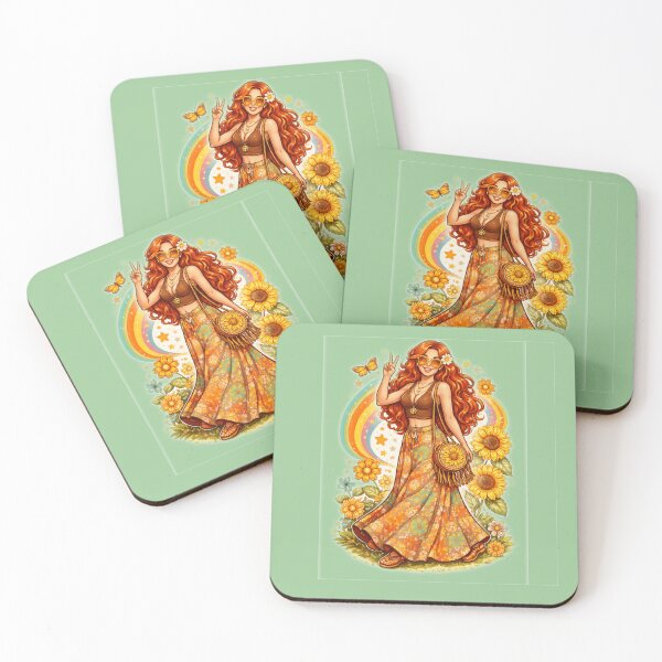 Item preview, Retro Girl 70s Illustration designed and sold by CzipipitoStudio.
