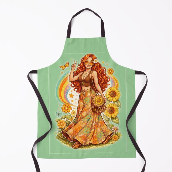 Item preview, Retro Girl 70s Illustration designed and sold by CzipipitoStudio.