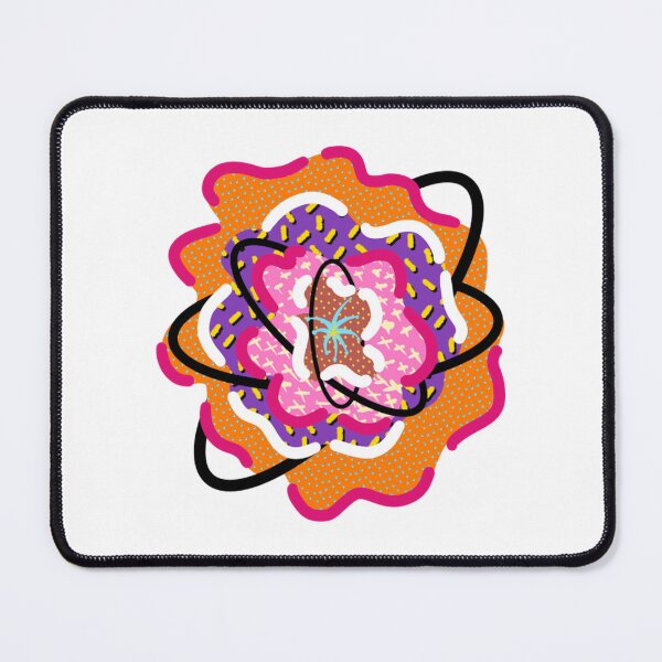 Item preview, Electric Bloom – A Retro Flower Explosion designed and sold by Thamngan.