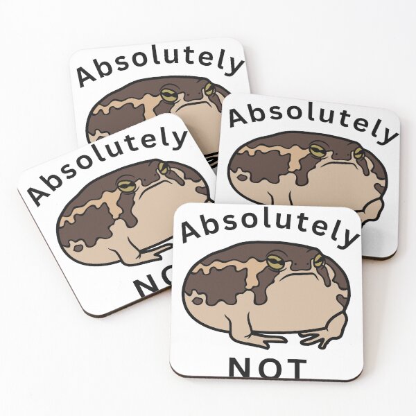 Item preview, Absolutely not frog graphic designed and sold by halesyeahhh.