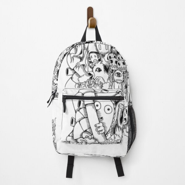 Item preview, Quirky Crowded Monsters And Characters Doodle Art designed and sold by Nikasoy.