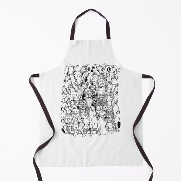 Item preview, Quirky Crowded Monsters And Characters Doodle Art designed and sold by Nikasoy.