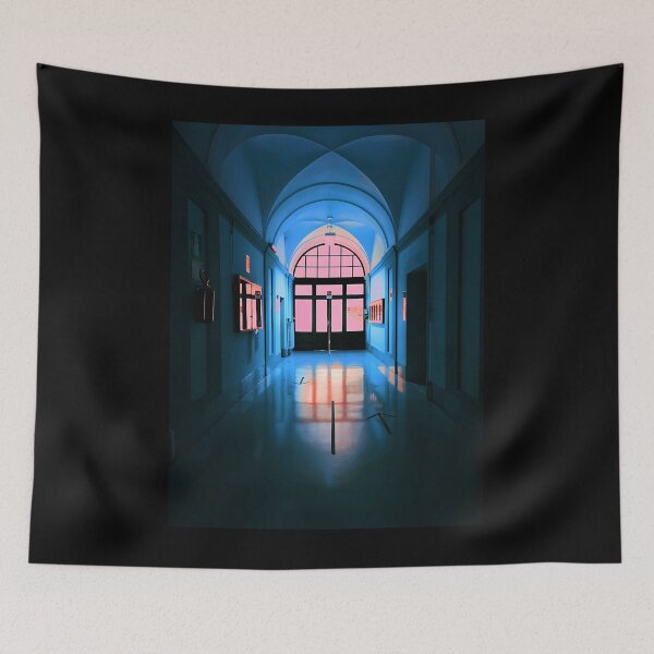 Item preview, Liminal Space University Hallway designed and sold by hwmllphwt65.