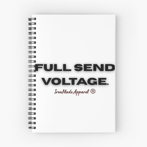 Item preview, Full Send Voltage Electrician Shirt – Funny Electrician T-Shirt for Linemen, Electrical Workers, Tradesman Pride Tee designed and sold by IronMade Apparel.