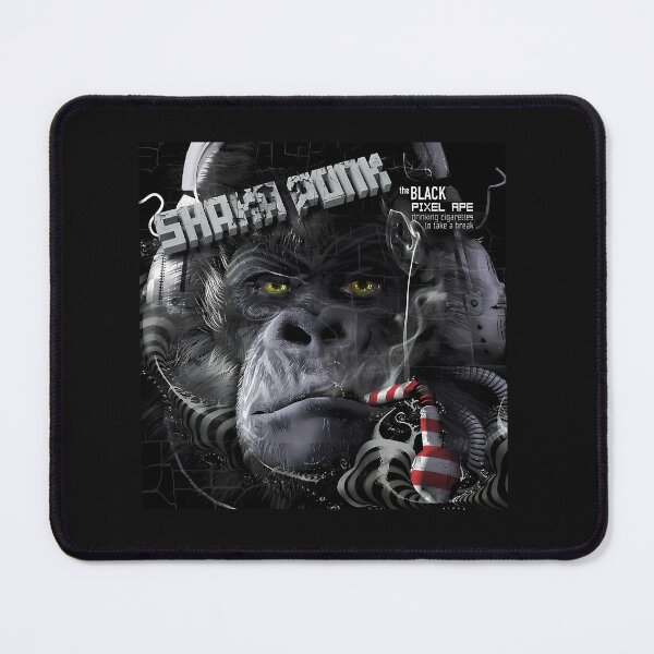 Item preview, Shaka Ponk - The Black Pixel Ape (Drinking Cigarettes To Take A Break) Album 2014 designed and sold by Rayan Rusiru.