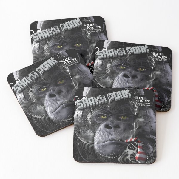 Item preview, Shaka Ponk - The Black Pixel Ape (Drinking Cigarettes To Take A Break) Album 2014 designed and sold by Rayan Rusiru.