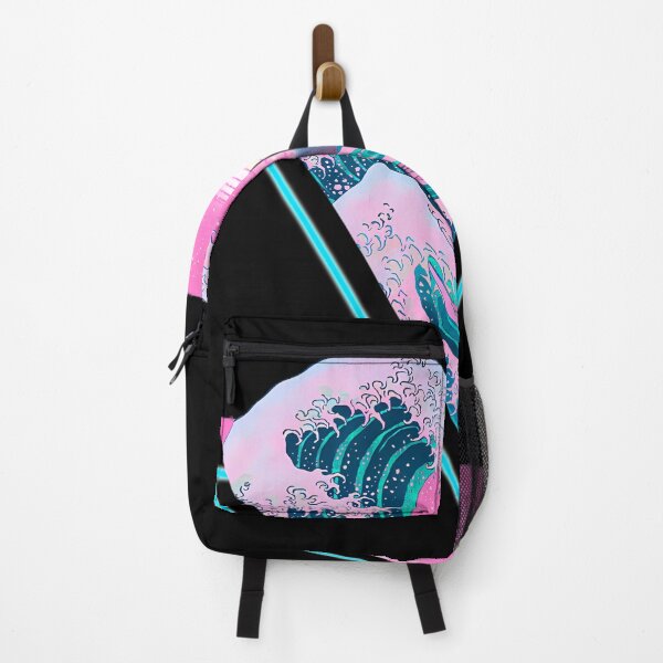 Item preview, Vaporwave Aesthetic Great Wave Retro Triangle designed and sold by StevieRattell.