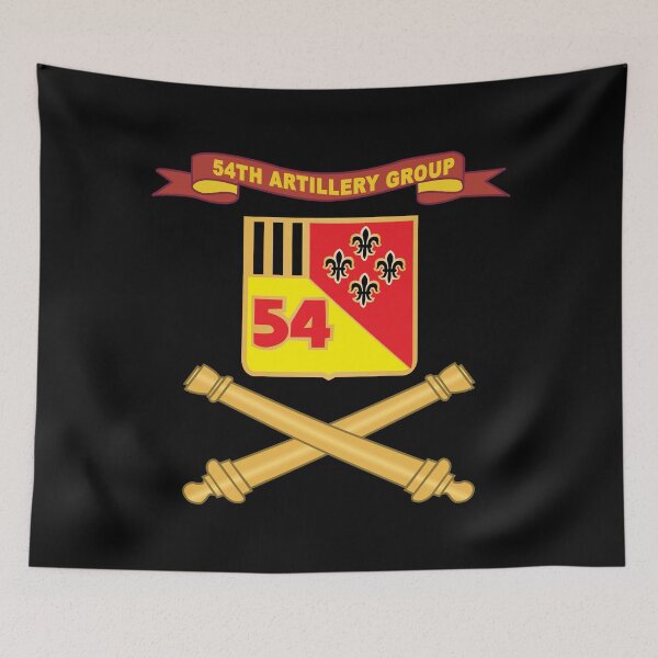 Item preview, Army - 54th Artillery Group w Ribbon - Br - X 300 designed and sold by Military Insignia Products.