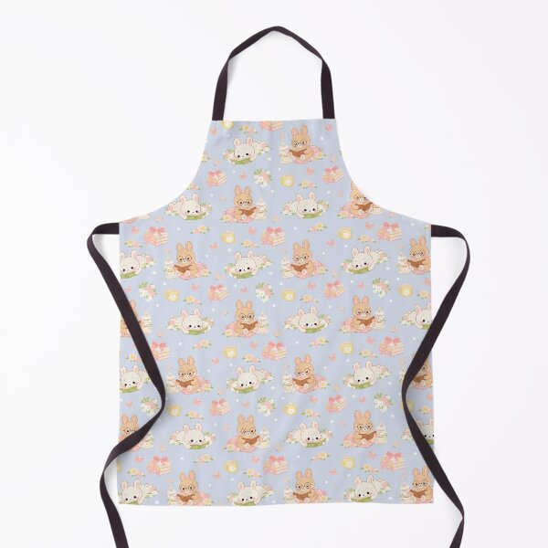 Item preview, Blossom Book Bunnies Pattern – Cute Reading Bunny Cottagecore Floral Design designed and sold by Sunnyneststudio.