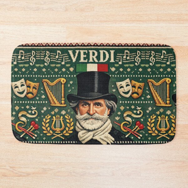 Item preview, Giuseppe Verdi Opera Music Passion Knitting Pattern designed and sold by Mauswohn.