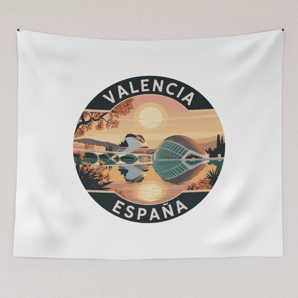Item preview, Valencia Spain: City of Arts and Sciences Illustration designed and sold by CircinusStore.