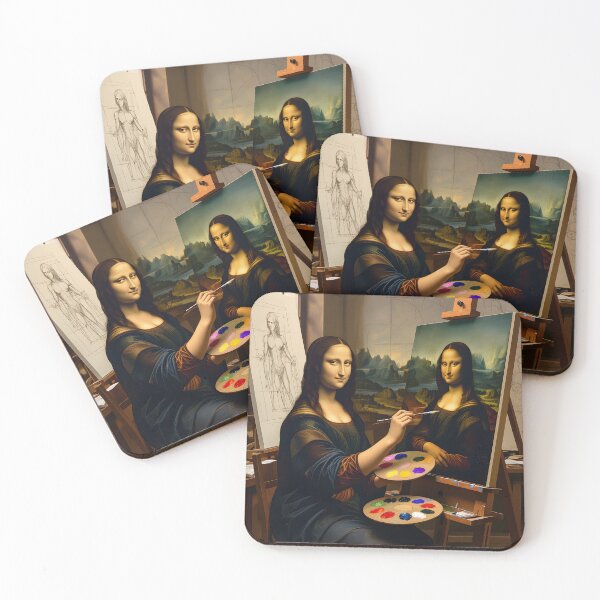 Item preview, Mona Lisa - The Infinite Self-Portrait  designed and sold by SoulGraphixx.
