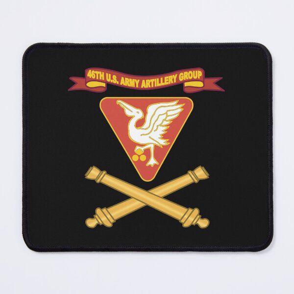 Item preview, Army - 46th U.S. Army Artillery Group w Ribbon - Br X 300 designed and sold by Military Insignia Products.