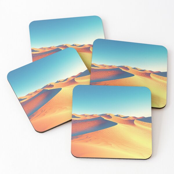 Item preview, Golden Desert Dunes Under Vast Sky designed and sold by Christian Weiss.