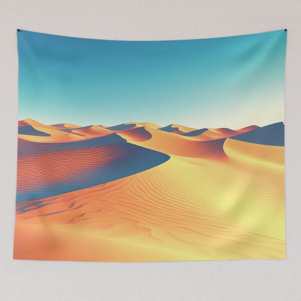 Item preview, Golden Desert Dunes Under Vast Sky designed and sold by Christian Weiss.