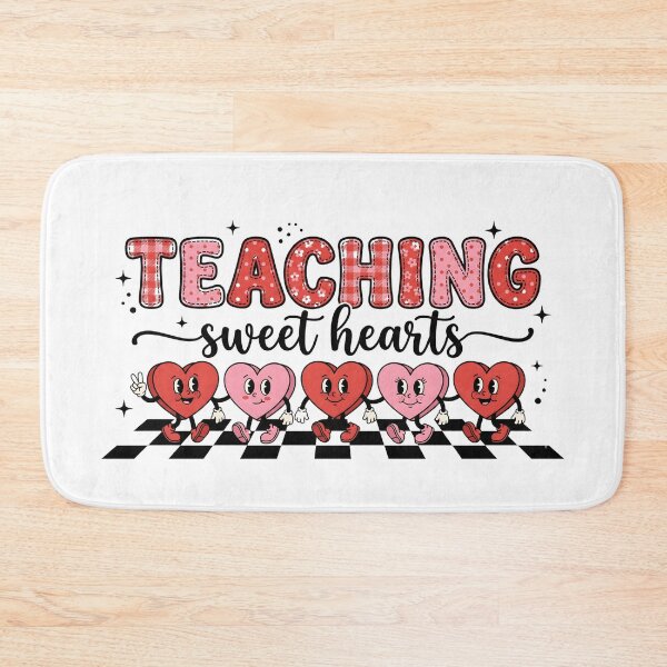 Item preview, Retro Groovy Teaching Sweethearts Valentine designed and sold by DizzyShirts1.