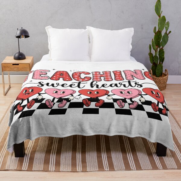 Item preview, Retro Groovy Teaching Sweethearts Valentine designed and sold by DizzyShirts1.
