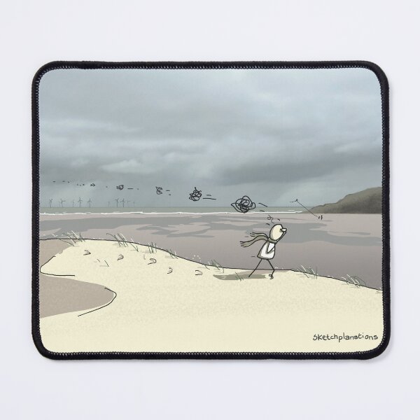 Item preview, Walking in the wind designed and sold by Sketchplanations.