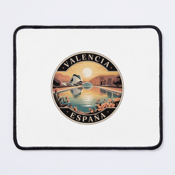 Item preview, Valencia Spain: City of Arts and Sunset Sciences Illustration designed and sold by CircinusStore.