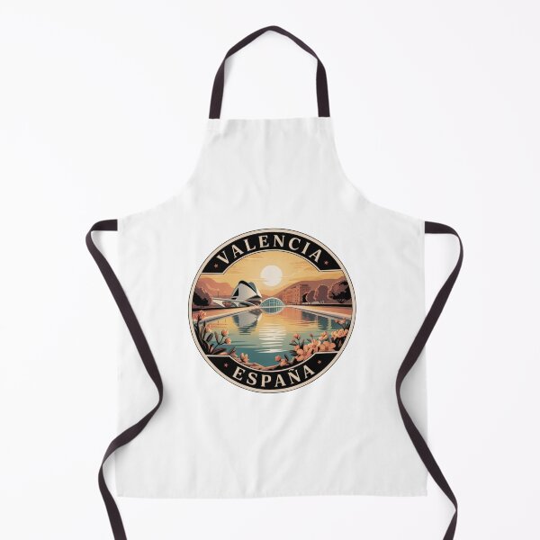 Item preview, Valencia Spain: City of Arts and Sunset Sciences Illustration designed and sold by CircinusStore.