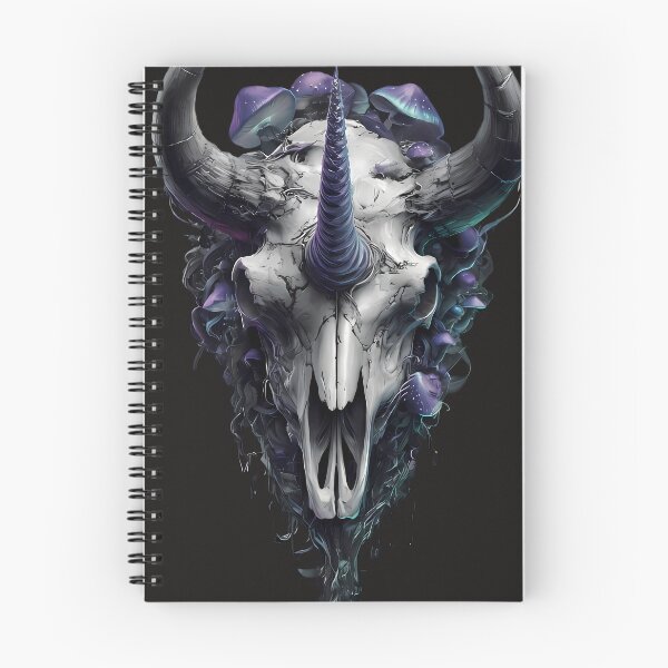 Item preview, Gothic Unicorn Skull with Dark Magic designed and sold by NEONVIBEWEAR.
