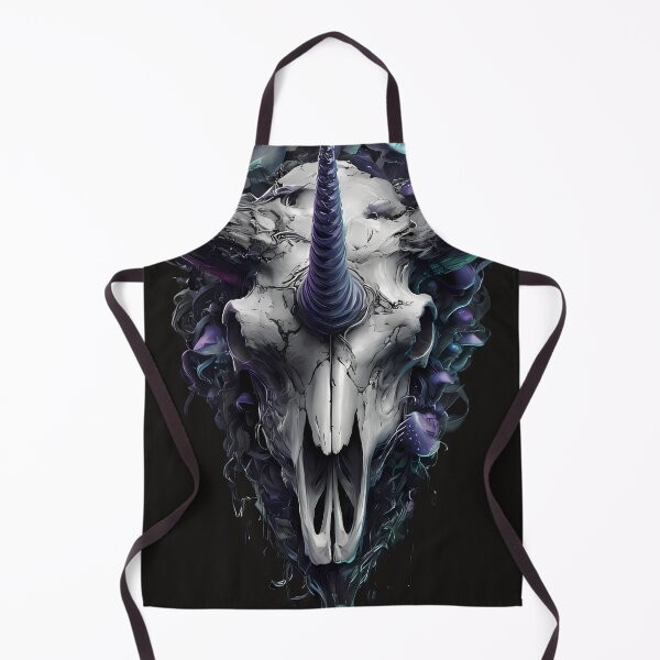 Item preview, Gothic Unicorn Skull with Dark Magic designed and sold by NEONVIBEWEAR.