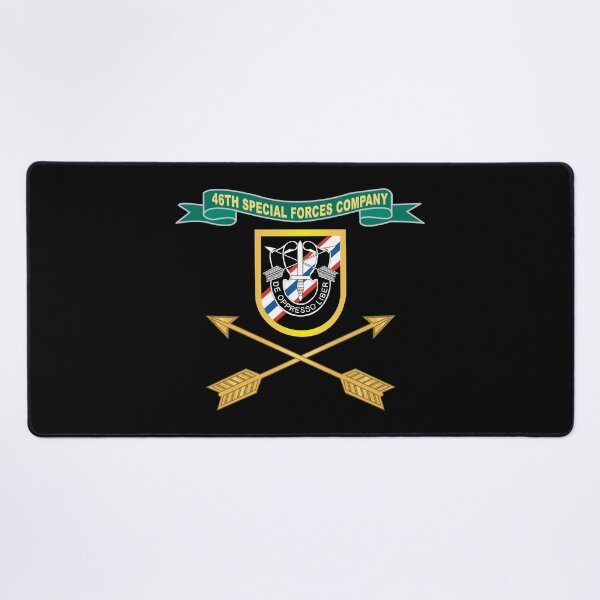 Item preview, Army - 46th Special Forces Company - Flash w Ribbon - Br X 300 designed and sold by Military Insignia Products.