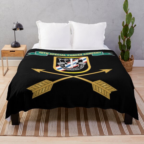 Item preview, Army - 46th Special Forces Company - Flash w Ribbon - Br X 300 designed and sold by Military Insignia Products.