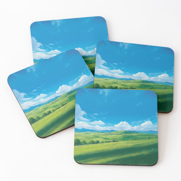 Item preview, Endless Emerald Hills Under Summer Sky designed and sold by Christian Weiss.
