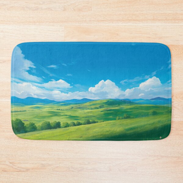 Item preview, Endless Emerald Hills Under Summer Sky designed and sold by Christian Weiss.