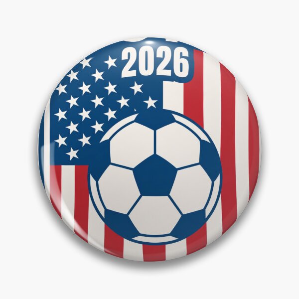 Item preview, Let's Play 2026 Patriotic Soccer USA Flag Design designed and sold by RDRdesign.