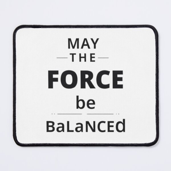 Item preview, Funny Sci-Fi Parody Jedi Sith Balance Design designed and sold by DSJ-Artistry.