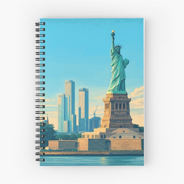 Item preview, USA - Statue of Liberty and New York Skyline designed and sold by darekkocurek.